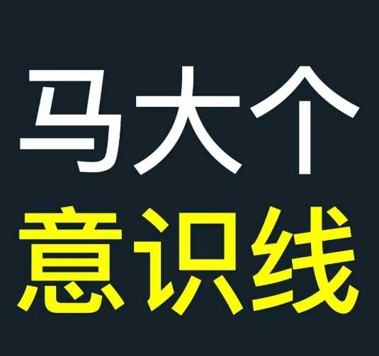 马大个意识线，一门改变人生意识的课程，讲解什么是能力线什么是意识线-丛零网创